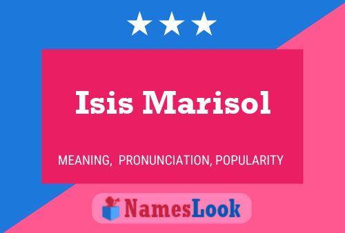 Pôster do nome Isis Marisol