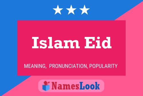 Pôster do nome Islam Eid