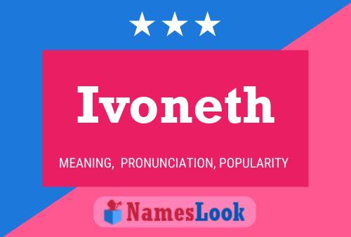 Pôster do nome Ivoneth