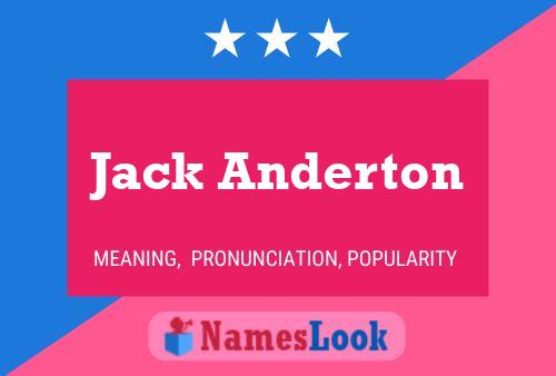 Pôster do nome Jack Anderton