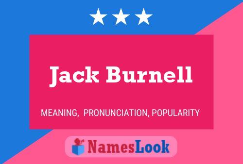 Pôster do nome Jack Burnell