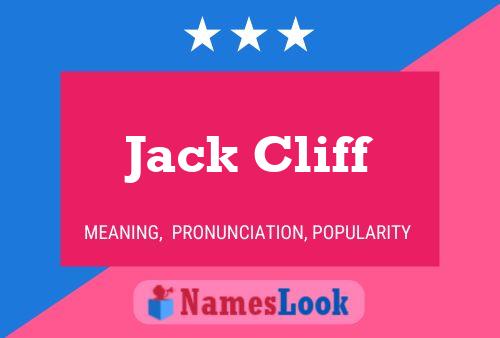 Pôster do nome Jack Cliff