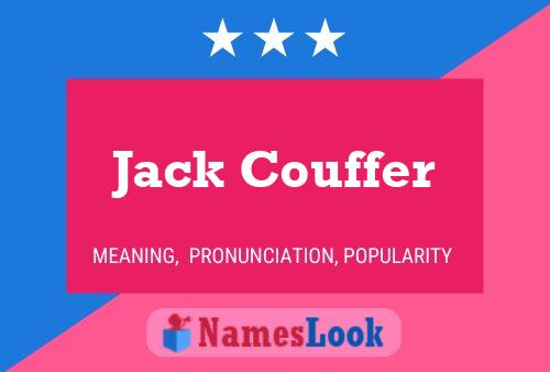 Pôster do nome Jack Couffer