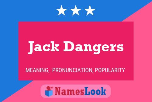 Pôster do nome Jack Dangers