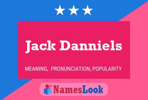 Pôster do nome Jack Danniels