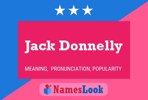 Pôster do nome Jack Donnelly