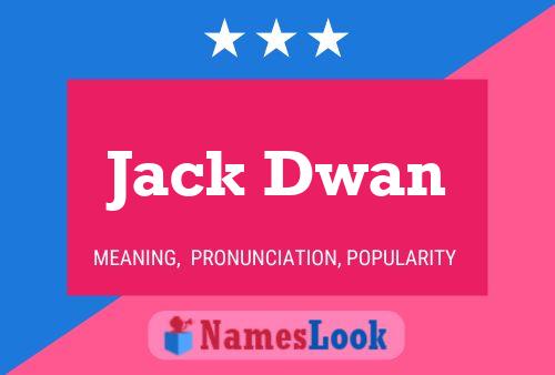 Pôster do nome Jack Dwan