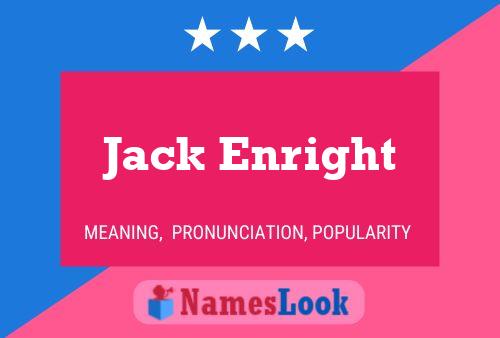 Pôster do nome Jack Enright