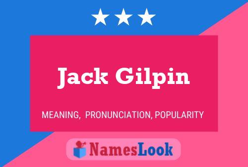 Pôster do nome Jack Gilpin