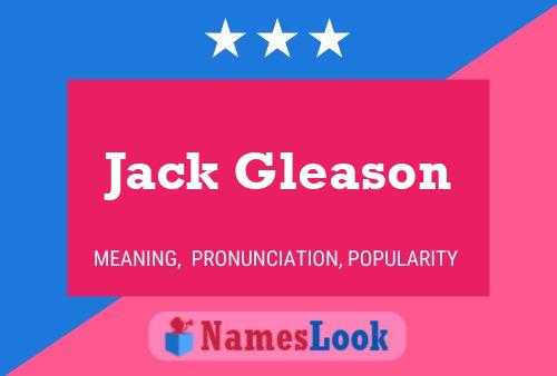 Pôster do nome Jack Gleason