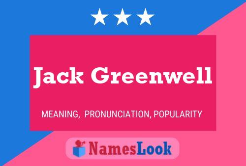 Pôster do nome Jack Greenwell