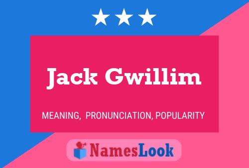 Pôster do nome Jack Gwillim