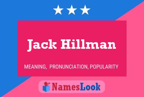 Pôster do nome Jack Hillman