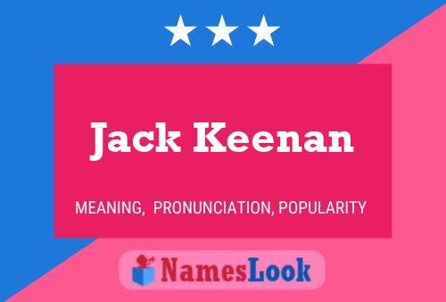 Pôster do nome Jack Keenan