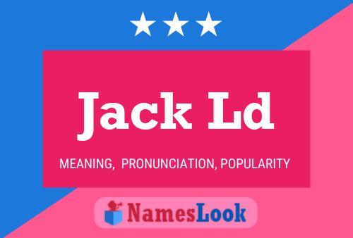 Pôster do nome Jack Ld