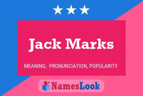 Pôster do nome Jack Marks