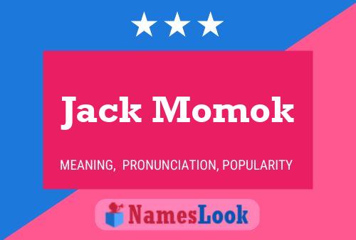 Pôster do nome Jack Momok