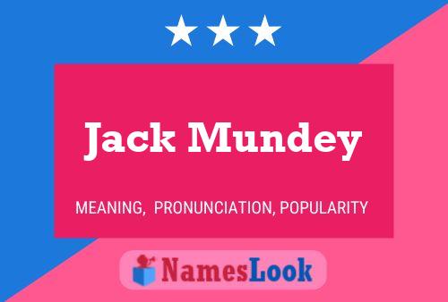 Pôster do nome Jack Mundey