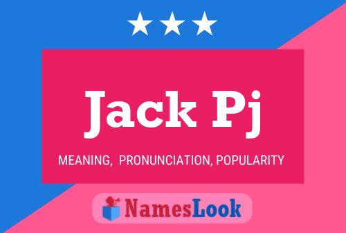 Pôster do nome Jack Pj