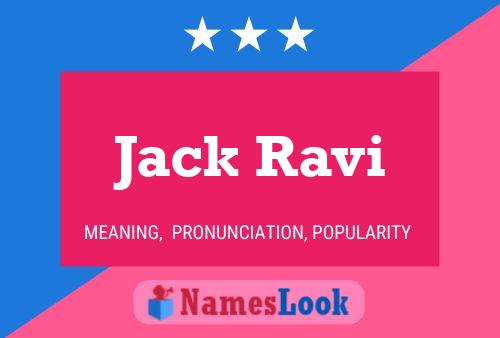 Pôster do nome Jack Ravi