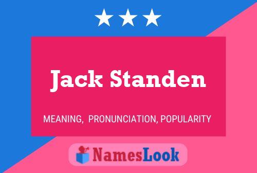 Pôster do nome Jack Standen