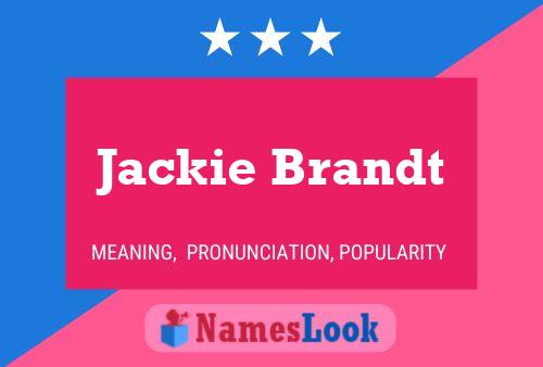 Pôster do nome Jackie Brandt