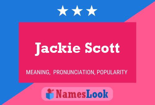 Pôster do nome Jackie Scott