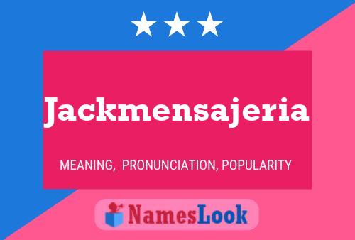 Pôster do nome Jackmensajeria