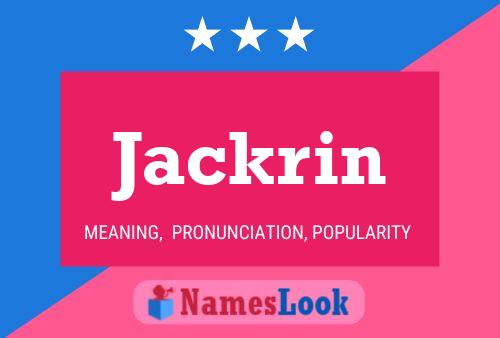 Pôster do nome Jackrin