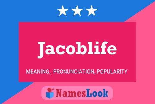 Pôster do nome Jacoblife