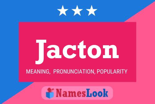 Pôster do nome Jacton