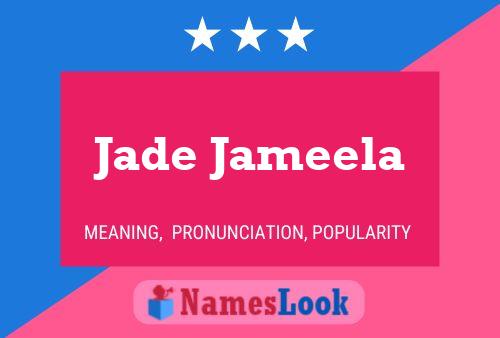 Pôster do nome Jade Jameela