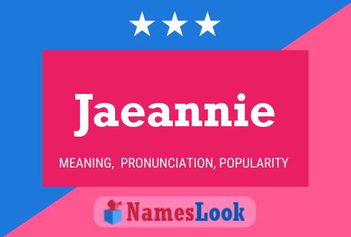 Pôster do nome Jaeannie