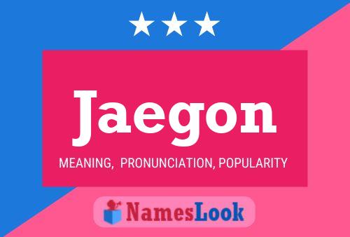 Pôster do nome Jaegon