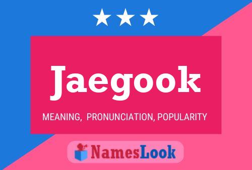 Pôster do nome Jaegook