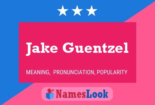 Pôster do nome Jake Guentzel