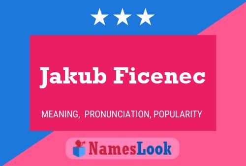 Pôster do nome Jakub Ficenec