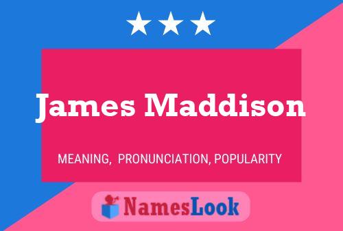 Pôster do nome James Maddison