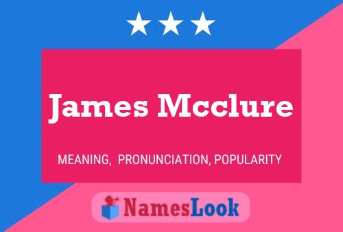 Pôster do nome James Mcclure