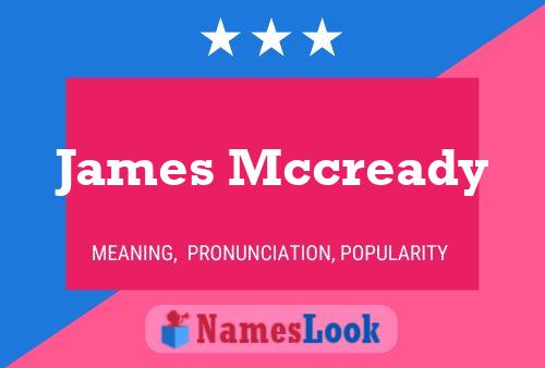 Pôster do nome James Mccready