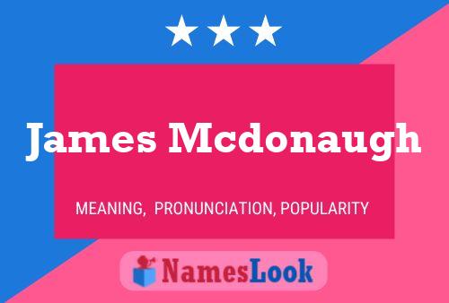 Pôster do nome James Mcdonaugh