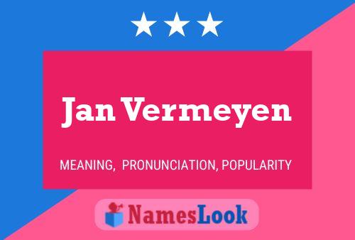 Pôster do nome Jan Vermeyen