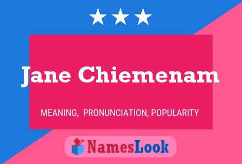 Pôster do nome Jane Chiemenam