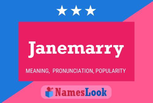 Pôster do nome Janemarry