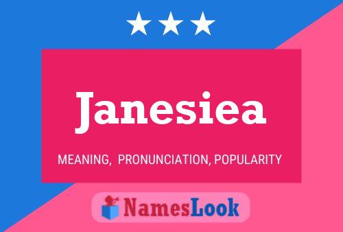 Pôster do nome Janesiea