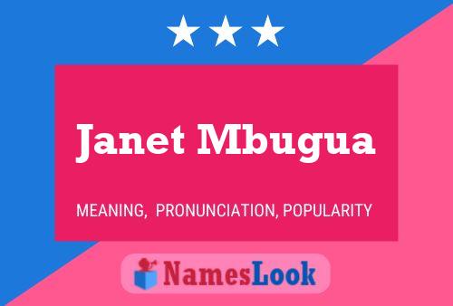 Pôster do nome Janet Mbugua