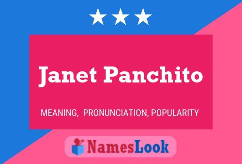 Pôster do nome Janet Panchito