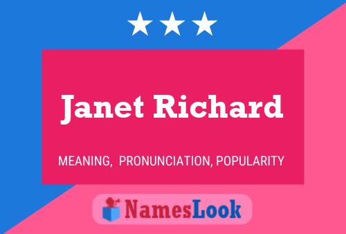 Pôster do nome Janet Richard