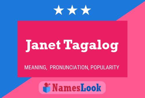 Pôster do nome Janet Tagalog