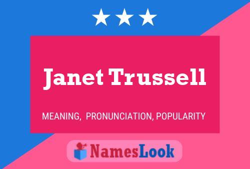 Pôster do nome Janet Trussell